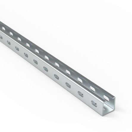 nVent HOFFMAN CP Series Mild Steel Cross Rail, 20mm W, 20mm L For Use With Enclosures [CP2020U]; 270-1338