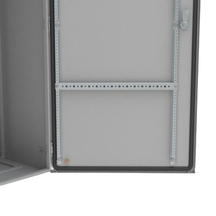 nVent HOFFMAN DHP Series Galvanised Steel Horizontal Profile, 348mm W, 25mm L For Use With Enclosures [DHP040]; 270-1350