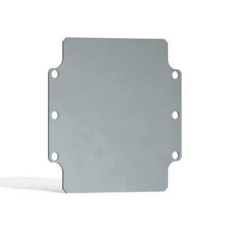nVent HOFFMAN HMP Series Galvanised Steel Mounting Plate, 200mm W, 230mm L for Use with Enclosures [HMP2320E]; 270-1450
