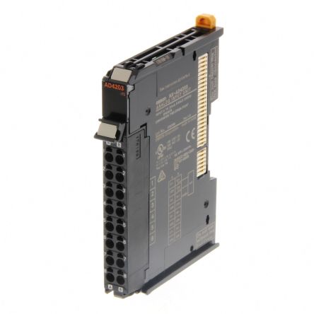 Omron NX-AD Series Analog Input Module for Use with NX Controller, Analog [NX-AD4203]; 270-1639