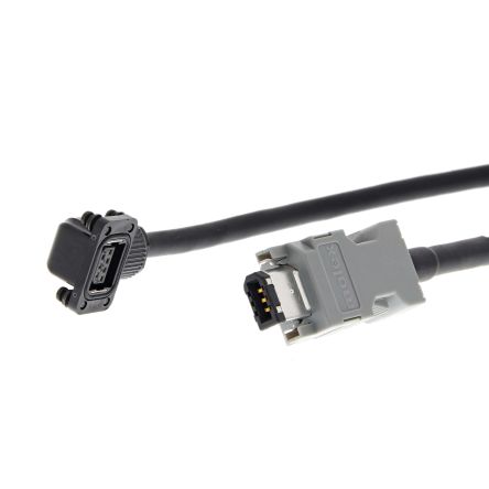 Omron 1S Series Encoder Cable for Use with Servo Motor, 20m Length, 50 → 750 W, 230 V [R88A-CR1A020CF-E]; 270-1653