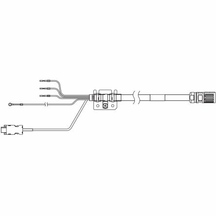 Omron 1SA Series Cable for Use with Servo Motor, 20m Length, 200 → 750 W, 230 V [R88A-CX1A020SF]; 270-1667