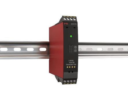 PR Electronics 6400 Temperature Transmitter Bipolar, Linear Resistance, Potentiometer, RTD, TC Input, 7.2 → 30 V [6437A1--]; 270-1738
