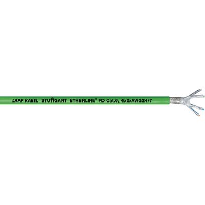 Lapp, 100m Cat6a, Green, Tinned Copper Braid, Unterminated [2170484]; 270-1934