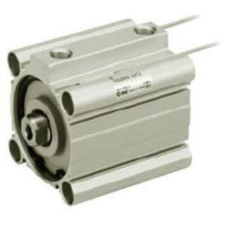SMC Pneumatic Compact Cylinder - CDQ2BS32TF-15DCZ, 32mm Bore, 15mm Stroke, CQ2S Series, Double Acting [CDQ2BS32TF-15DCZ]; 270-2760
