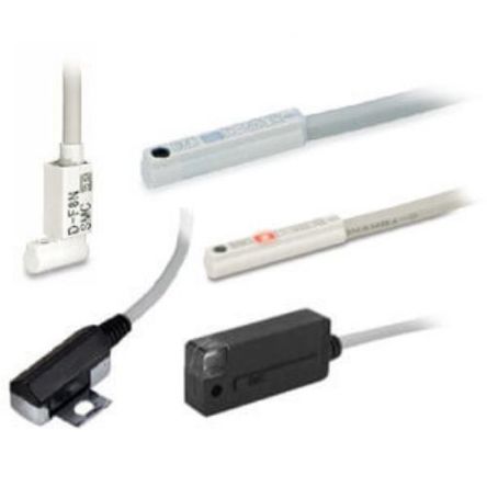 SMC PNP Solid State Switch Auto Switch, D-M9P(V) Series, 12 → 24V dc, with LED indicator [D-M9PMDPC]; 270-2800