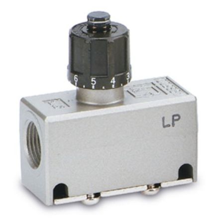 SMC AS Series Threaded, Tube Fitting, G 1/4 Female Inlet Port x G 1/4 Female Outlet Port, AS220-02 [EAS2200-F02]; 270-2812