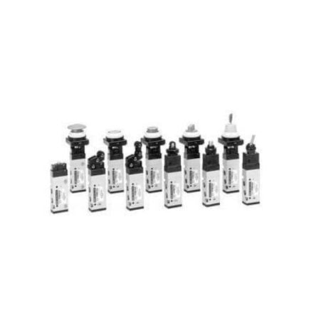 SMC Twist Selector (2 Position) Mechanical Valve Pneumatic Manual Control Valve VZM400 Series, G 1/8, 1/8in, Series VM [EVZM450-F01-34R]; 270-2852