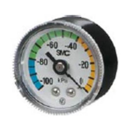 SMC R 1/4 Analogue Pressure Gauge Back Entry 57mm Outside Diameter [GZ46-C-02M-C]; 270-2874