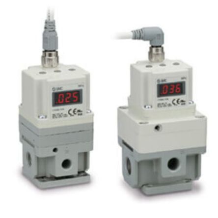 SMC G 1/8 Pneumatic Regulator - 0.005MPa to 1MPa, Rc 1/4 in, 1Mpa max. input, ITV2030 [ITV2030-01F2BN3]; 270-2911