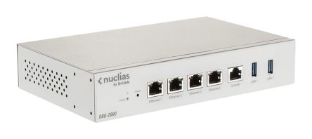 D-Link Nuclias Cloud SD-WAN Gateway 4 Port Nuclias Cloud Switch, 10/100/1000Mbit/s [DBG-2000]; 270-3442