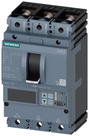 Siemens, SENTRON MCCB 3P 40A, Breaking Capacity 85 kA, Fixed Mount [3VA2040-6JQ32-0AA0]; 270-3752