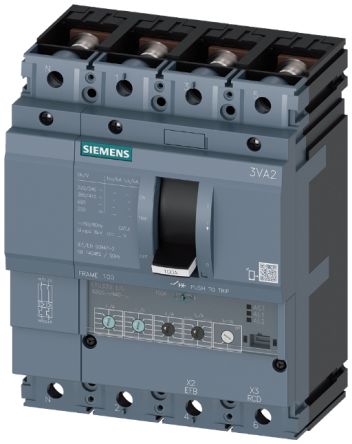 Siemens, SENTRON MCCB 4P 63A, Breaking Capacity 55 kA, Fixed Mount [3VA2063-5HM42-0AA0]; 270-3825