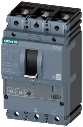 Siemens, SENTRON MCCB 3P 63A, Breaking Capacity 110 kA, Fixed Mount [3VA2063-7HL32-0AA0]; 270-3857