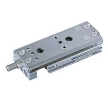 SMC Pneumatic Guided Cylinder - MXQ 8, 8mm Bore, 40mm Stroke, MXQ Series, Double Acting [MXQ8C-40Z]; 270-4251