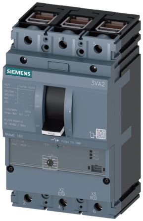 Siemens, SENTRON MCCB 3P 40A, Breaking Capacity 200 kA, Fixed Mount [3VA2140-0MS36-0AA0]; 270-4618