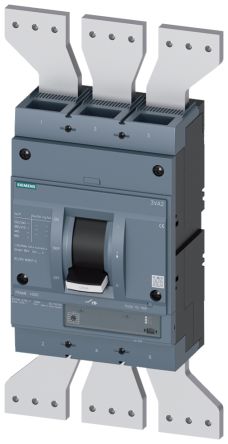 Siemens, SENTRON MCCB 3P 1.25kA, Breaking Capacity 35 kA, Fixed Mount [3VA2612-7HK32-0AA0]; 270-4895