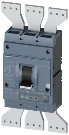 Siemens, SENTRON MCCB 3P 1.25kA, Breaking Capacity 35 kA, Fixed Mount [3VA2612-7HM32-0AA0]; 270-4899