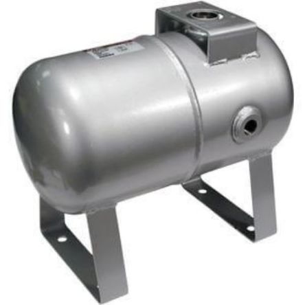 SMC Air Reservoir 10L, G 1/2, VBAT Series, 2MPa [VBAT10A-SV-Q]; 270-5003