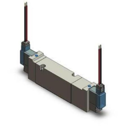 SMC 2 Position Single Valve Pneumatic Solenoid Valve - Air Rc 1/8 VQZ1000 Series [VQZ1150K-5LO1-Q]; 270-5096