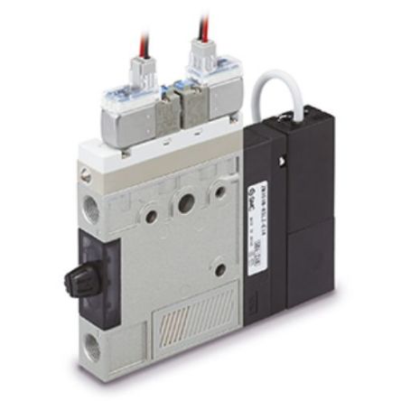SMC Vacuum Ejector, 1mm nozzle , -84kPa 60L/min, ZM series [ZM101H-K5LZ-Q]; 270-5141
