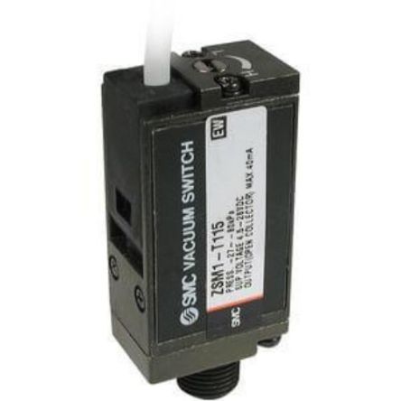 SMC Vacuum Switch, R(PT) 1/8 -27kPa to 5 bar [ZSM1-115L]; 270-5170