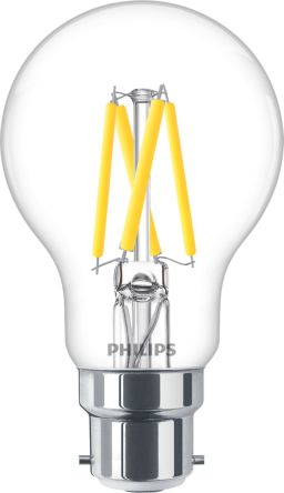 Philips MASTER B22 LED Bulbs 3.4 W(40W), 2200/2700K, Warm Glow, Bulb shape [929003010142]; 270-5293