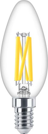 Philips MASTER E14 LED Bulbs 3.4 W(40W), 2200/2700K, Warm Glow, Candle shape [929003012242]; 270-5305