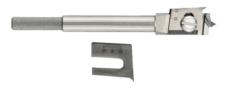 Tivoly 1080102 Series Carbon Steel Extendable Drill Bit, 15>45mm Diameter, 122 mm Overall [10801021345]; 270-5458