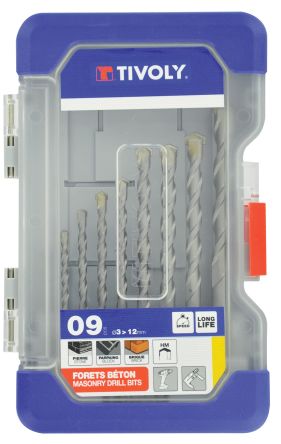 Tivoly 9-Piece, 12mm Max, 3mm Min [10904770001]; 270-5481