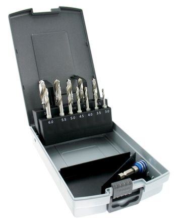 Tivoly 13-Piece for Metal, 10mm Max, 3mm Min, HSS Bits [11437070001]; 270-5531