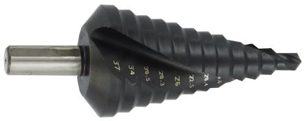 Tivoly High Speed Steel Step Drill Bit 6mm x 37mm [11438720637]; 270-5543