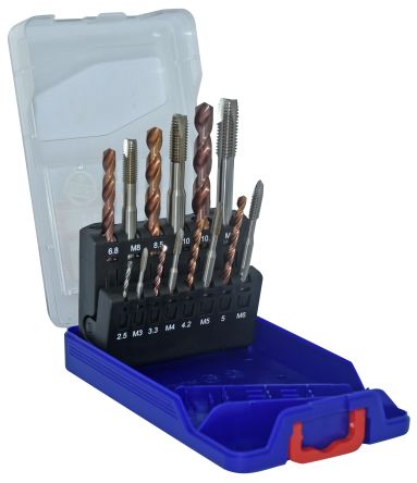 Tivoly 14-Piece, 12mm Max, 3mm Min, HSS-E Bits [11900170031]; 270-5580