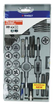 Tivoly 10-Piece Extractor Bit Set, 8mm Max, 2.5mm Min, HSS Bits [11901170052]; 270-5587