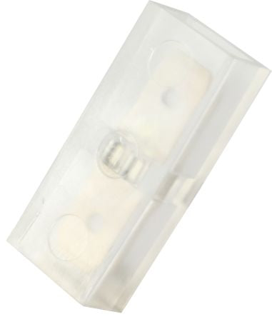 RS PRO Clear Insulated Male to Male Spade Connector, Adapter, 6.35 x 0.8mm Tab Size [0]; 270-7469