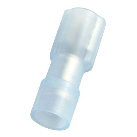 RS PRO Blue Insulated Female Spade Connector, Double Crimp, 4.75 x 0.8mm Tab Size, 1.5mm² to 2.5mm² [0]; 270-7577