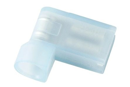 RS PRO Blue Insulated Female Spade Connector, Flag Terminal, 0.5 x 4.75mm Tab Size, 1.5mm² to 2.5mm² [0]; 270-7591