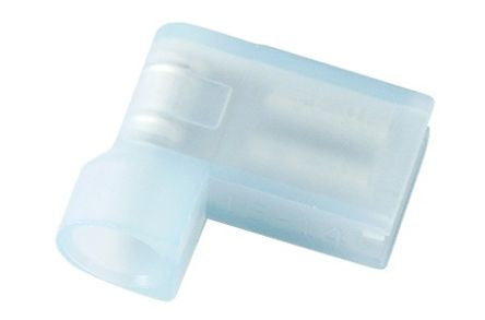 RS PRO Blue Insulated Female Spade Connector, Flag Terminal, 0.8 x 4.75mm Tab Size, 1.5mm² to 2.5mm² [0]; 270-7592