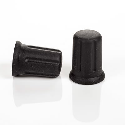 Sifam 12.5mm Black Potentiometer Knob for 6mm Shaft D Shaped, K70105 [K70105]; 270-7767