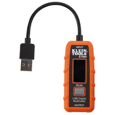 Klein Tools ET900 Handheld Digital Multimeter, 3A dc Max [ET900]; 270-7991