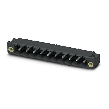 Phoenix Contact CC Series Straight Solder PCB Header, 9 Contact(s), 5.08 mm Pitch, 1 Row(s) [1792698]; 270-9283