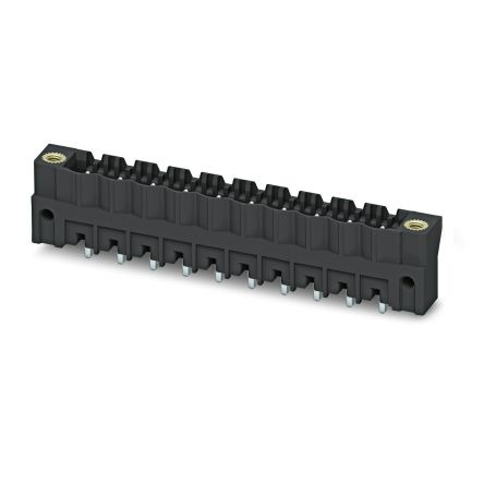 Phoenix Contact CCV Series Straight Solder PCB Header, 9 Contact(s), 5.08 mm Pitch, 1 Row(s) [1792805]; 270-9293