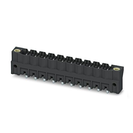 Phoenix Contact CCV Series Straight Solder PCB Header, 11 Contact(s), 5.08 mm Pitch, 1 Row(s) [1792821]; 270-9295