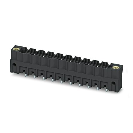 Phoenix Contact CCV Series Straight Solder PCB Header, 12 Contact(s), 5.08 mm Pitch, 1 Row(s) [1792834]; 270-9296