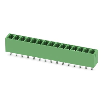 Phoenix Contact MCV Series Straight Wave Soldering Mount PCB Header, 15 Contact(s), 3.81 mm Pitch, 1 Row(s) [1803552]; 270-9301