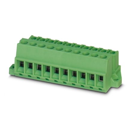 Phoenix Contact MSTBU Series Straight Direct PCB Connector, 15 Contact(s), 5.08 mm Pitch, 1 Row(s) [1824256]; 270-9304