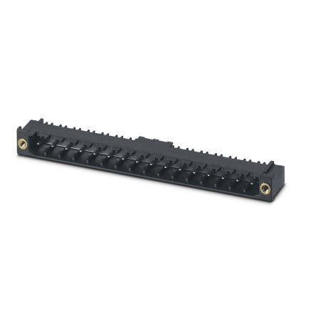 Phoenix Contact CC Series Straight Solder PCB Header, 16 Contact(s), 5.08 mm Pitch, 1 Row(s) [1827553]; 270-9308
