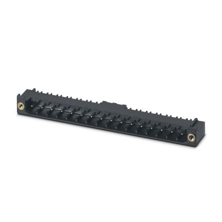 Phoenix Contact CC Series Straight Solder PCB Header, 17 Contact(s), 5.08 mm Pitch, 1 Row(s) [1827566]; 270-9309