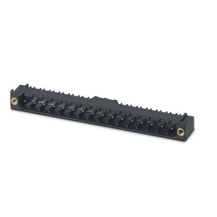 Phoenix Contact CC Series Straight Solder PCB Header, 18 Contact(s), 5.08 mm Pitch, 1 Row(s) [1827579]; 270-9310