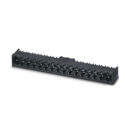 Phoenix Contact CCA Series Straight Solder PCB Header, 15 Contact(s), 5.08 mm Pitch, 1 Row(s) [1827663]; 270-9314